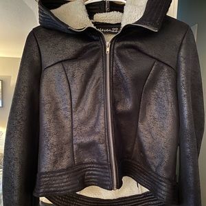 Eleven 22 Hooded Sued Jacket